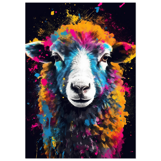 Sheep pop art (SHEEP12)