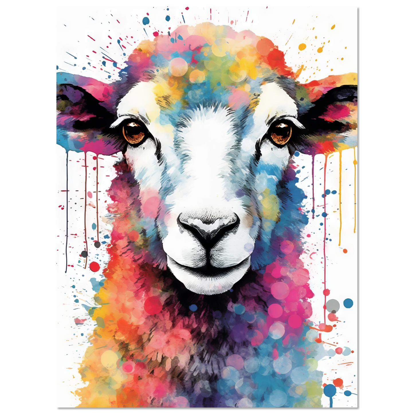 Schaf Pop-Art (SHEEP14)