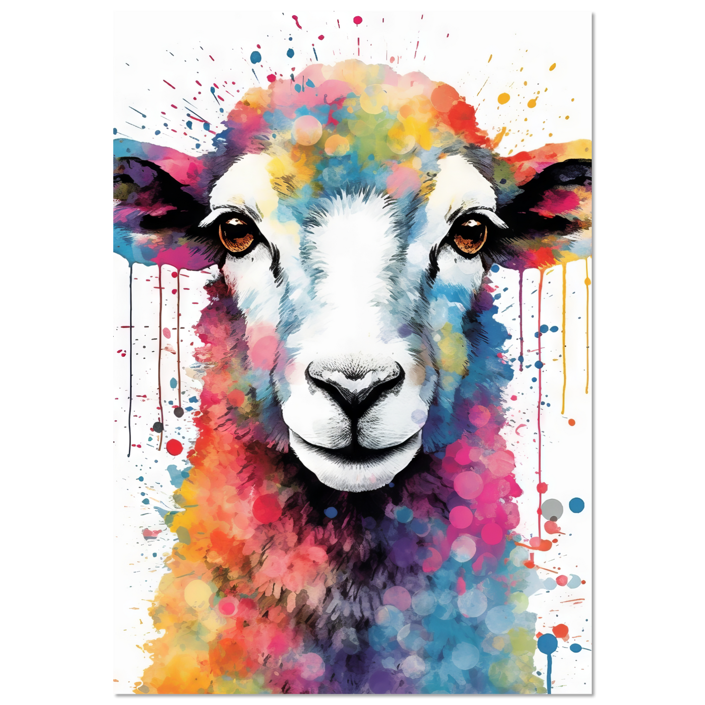 Schaf Pop-Art (SHEEP14)