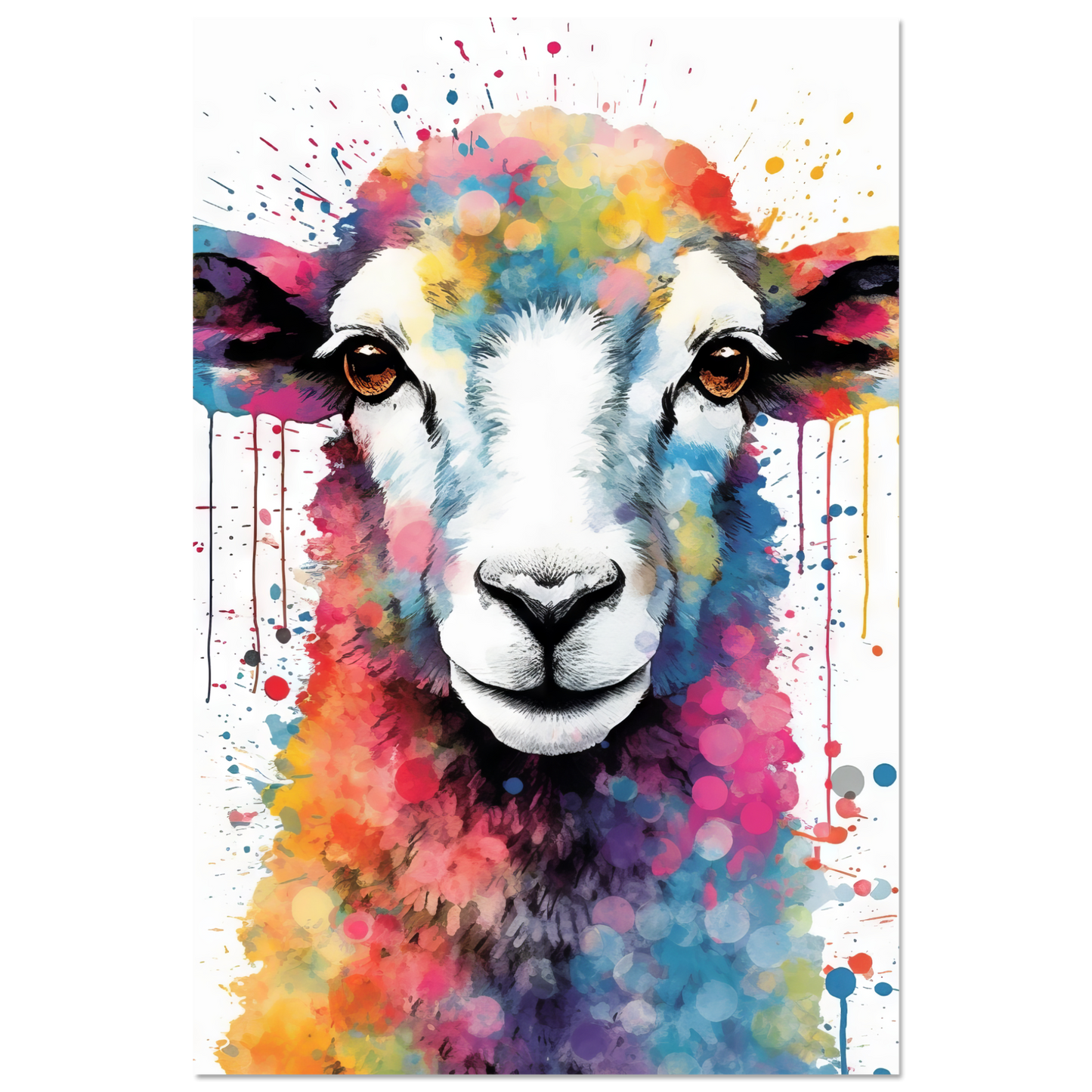 Schaf Pop-Art (SHEEP14)