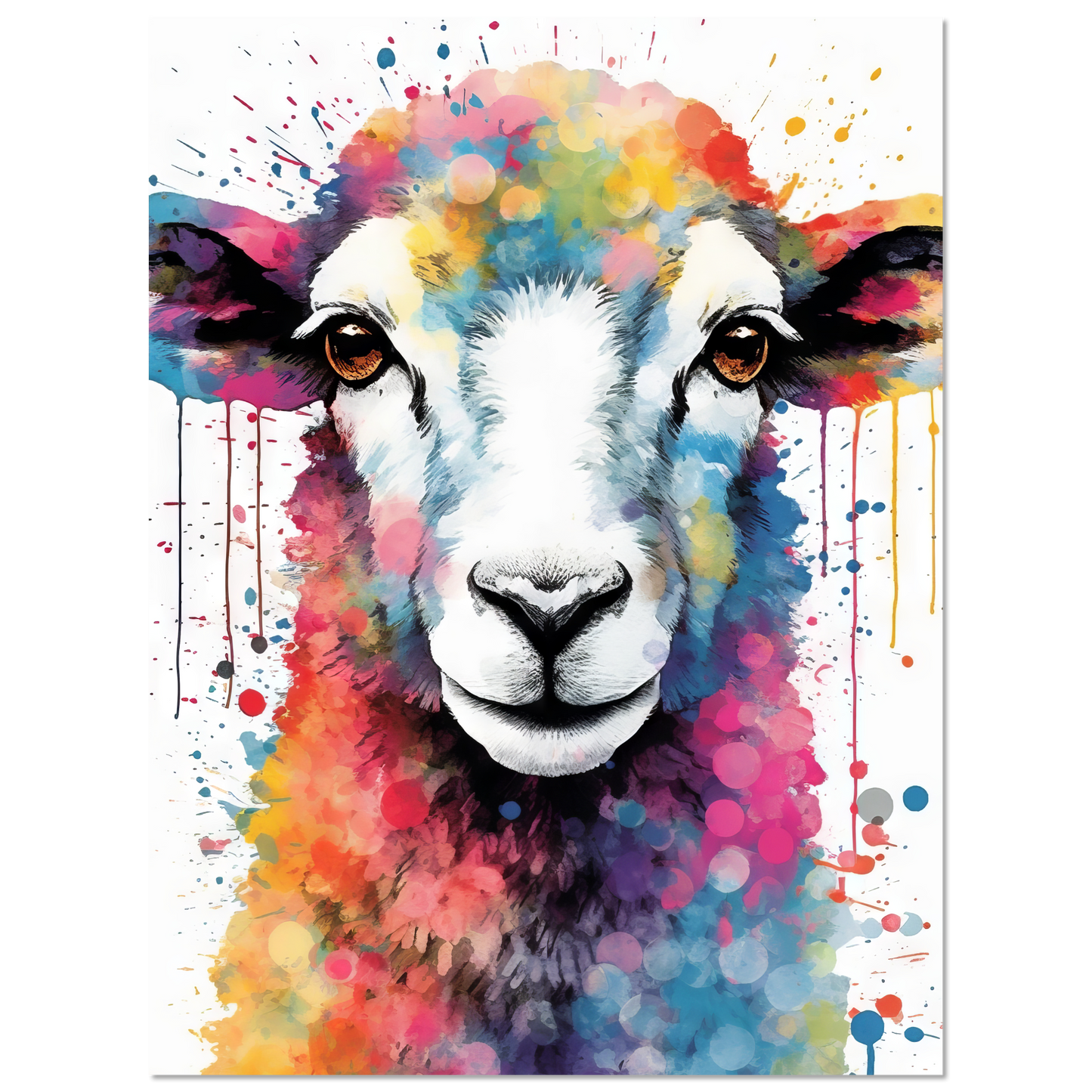 Schaf Pop-Art (SHEEP14)