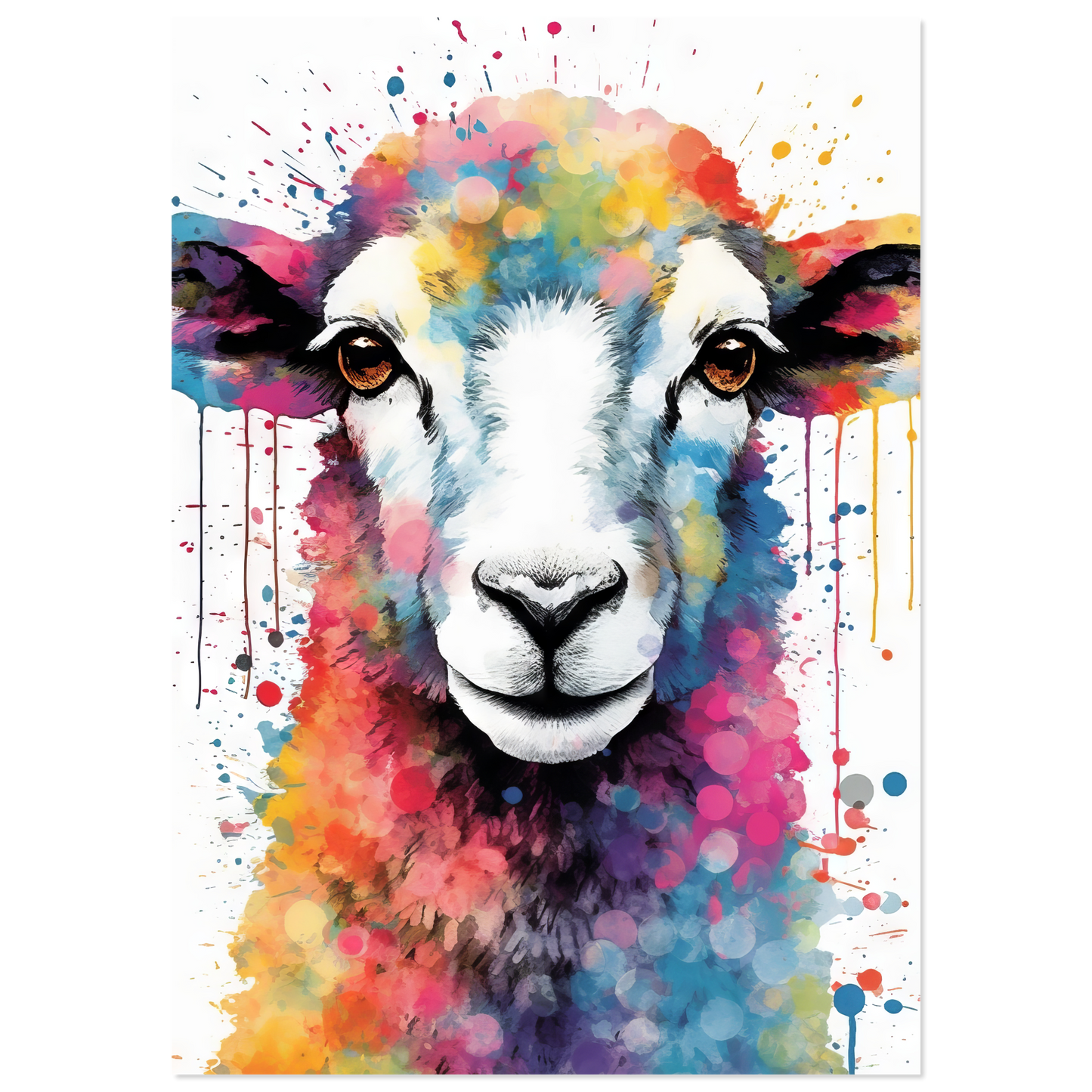 Schaf Pop-Art (SHEEP14)