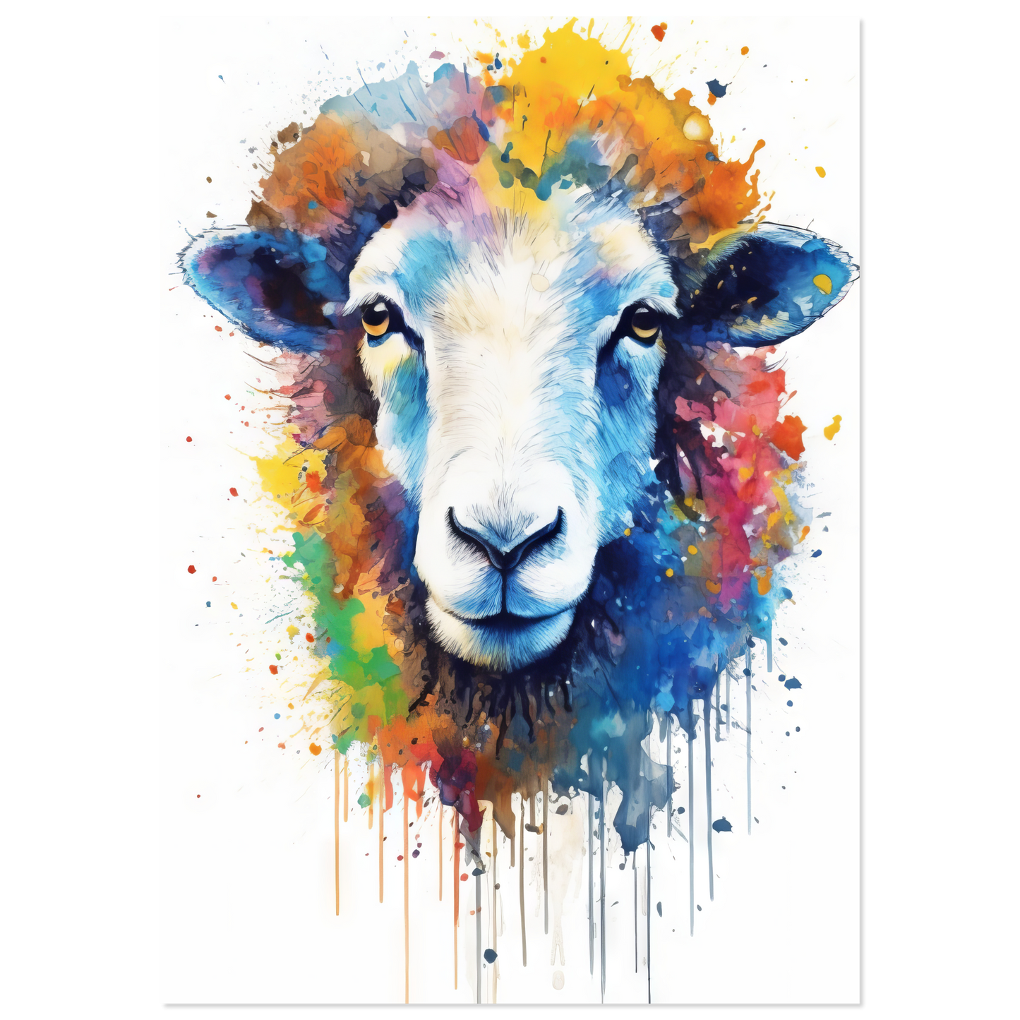 Schaf Pop-Art (SHEEP15)