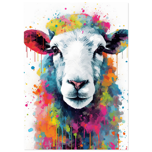 Sheep pop art (SHEEP16)