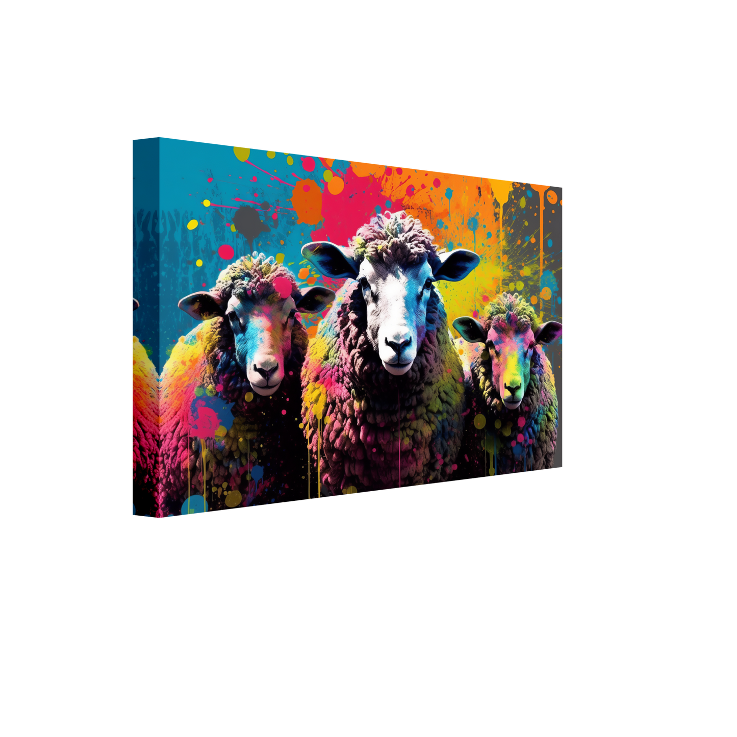 Schafe Schaf Pop-Art (SHEEP17)