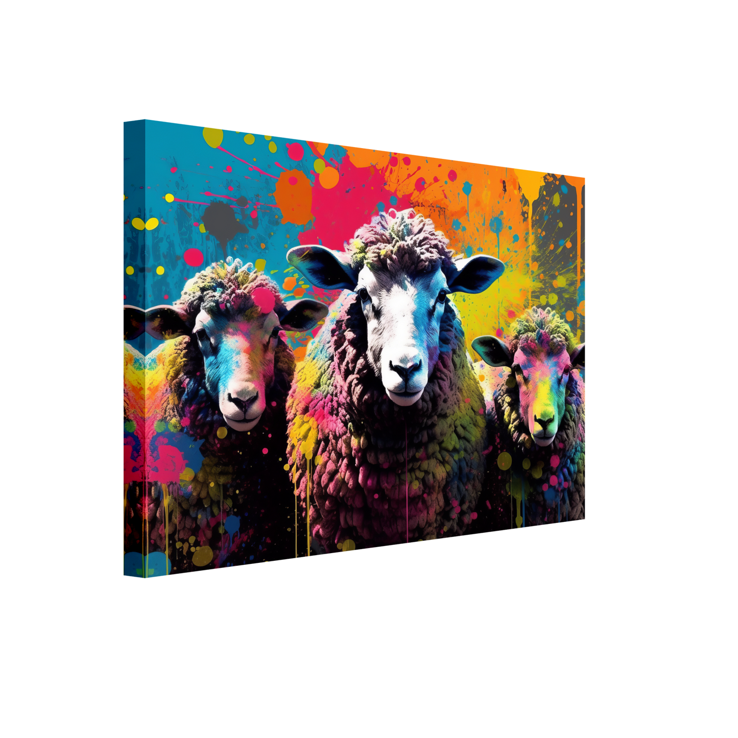 Schafe Schaf Pop-Art (SHEEP17)