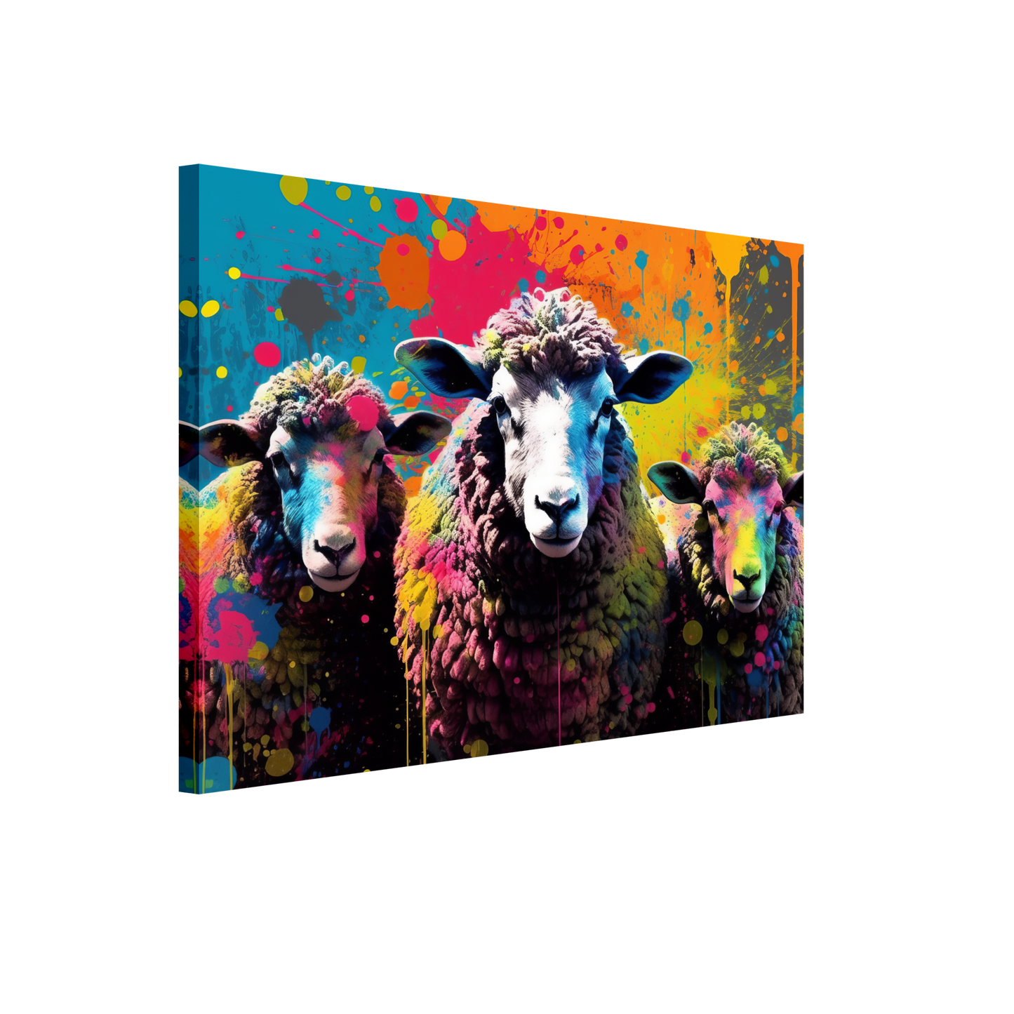 Schafe Schaf Pop-Art (SHEEP17)