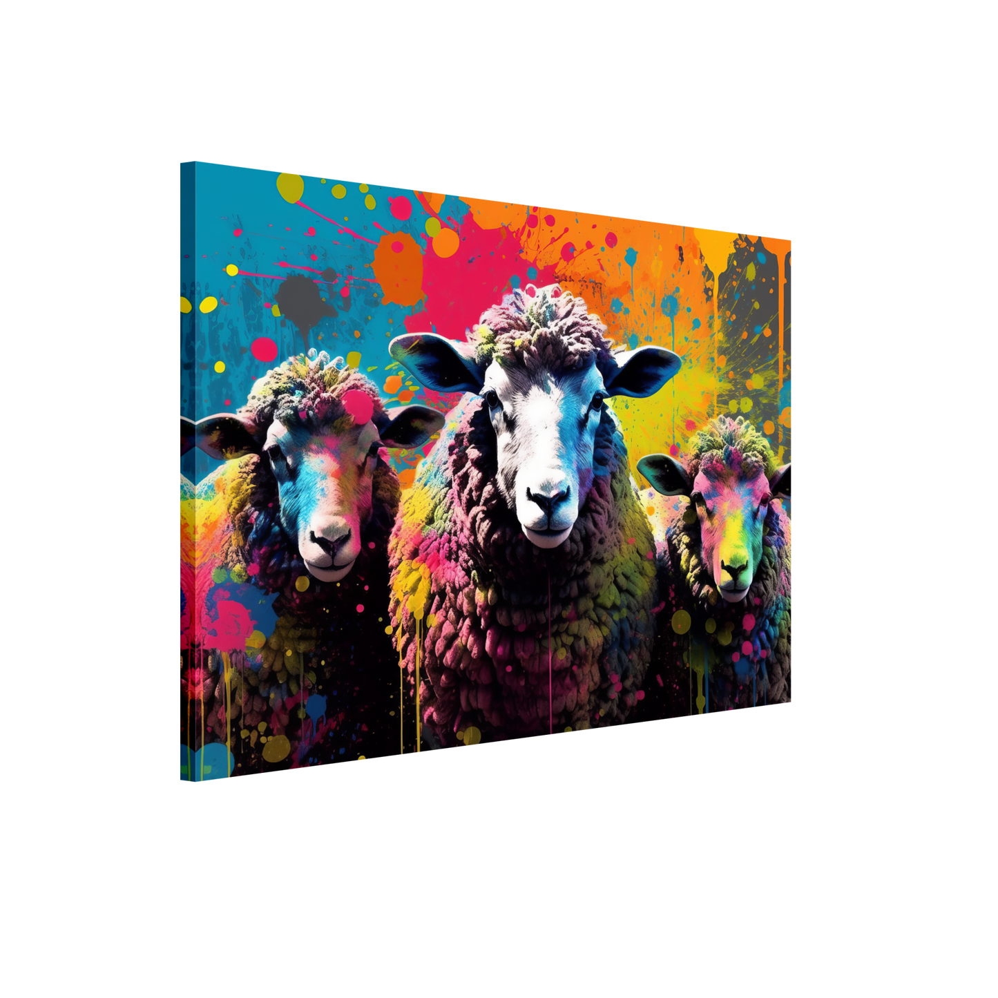 Schafe Schaf Pop-Art (SHEEP17)