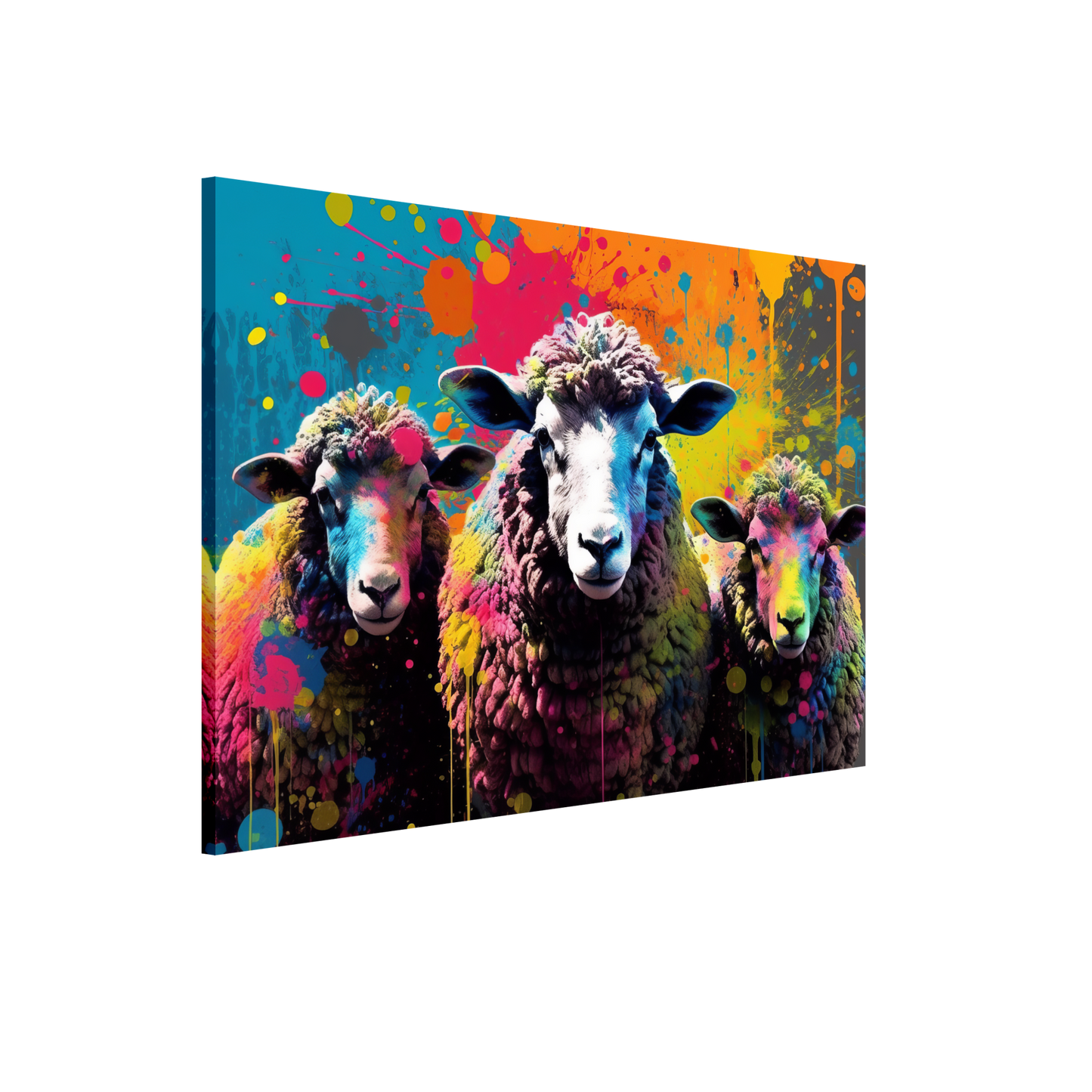 Schafe Schaf Pop-Art (SHEEP17)
