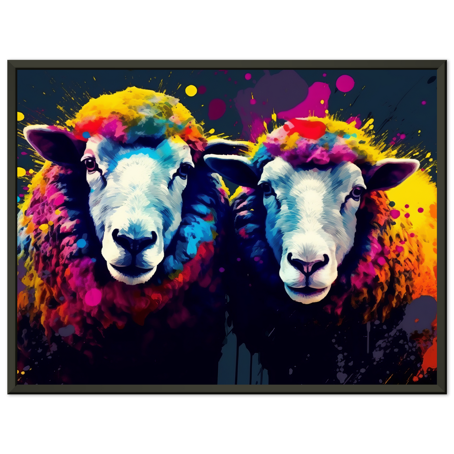Schafe Schaf Pop-Art (SHEEP18)