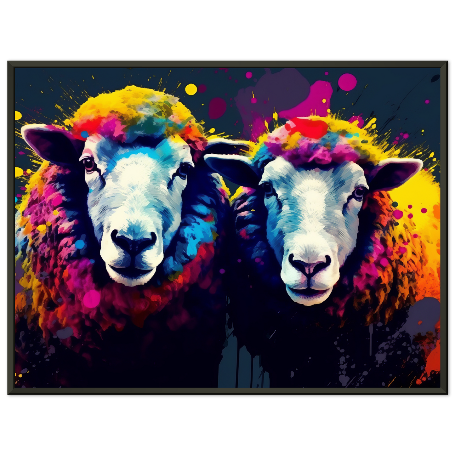 Schafe Schaf Pop-Art (SHEEP18)