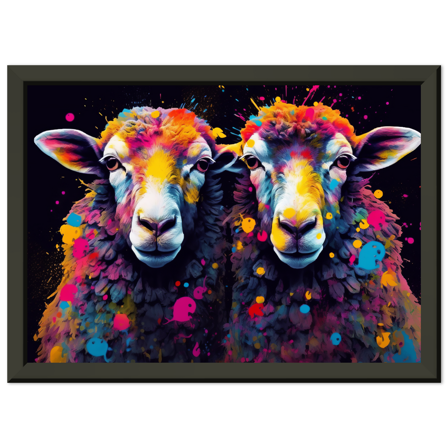 Schafe Schaf Pop-Art (SHEEP19)