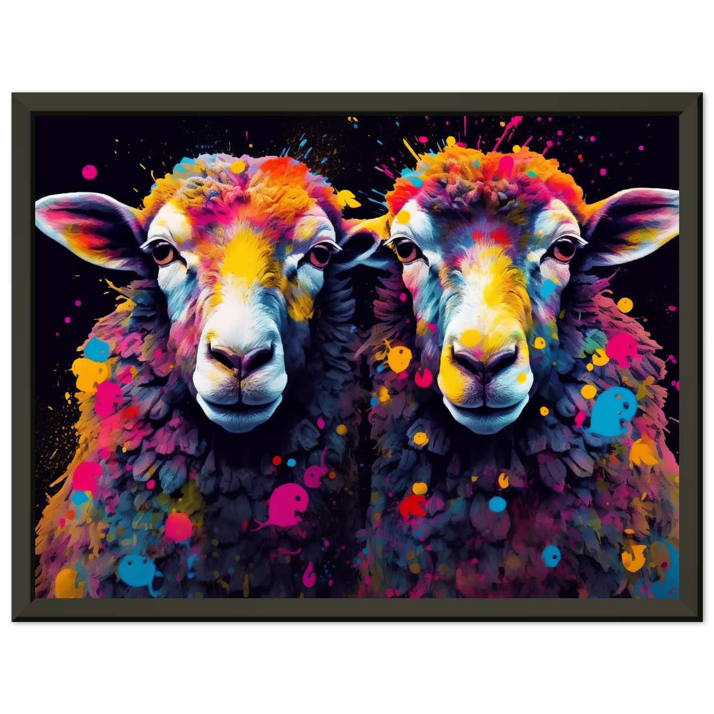 Schafe Schaf Pop-Art (SHEEP19)