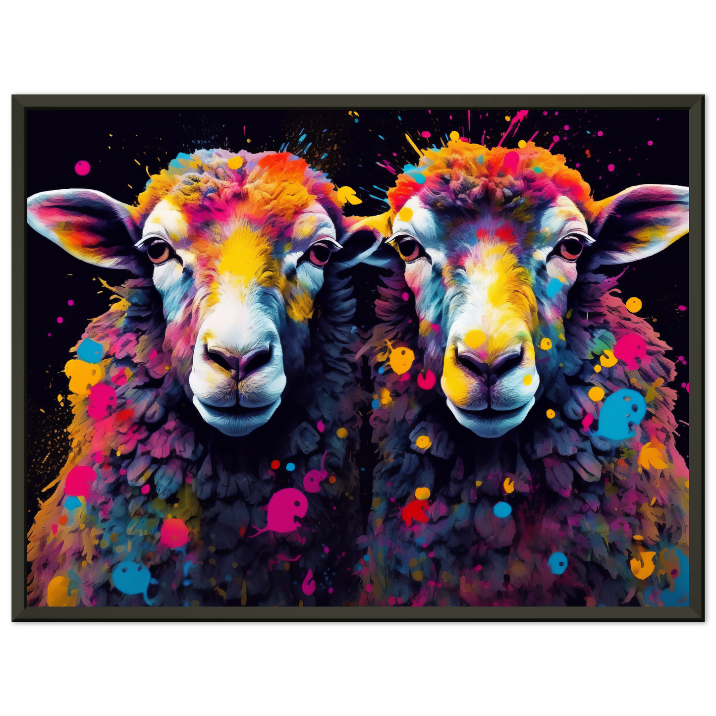 Schafe Schaf Pop-Art (SHEEP19)