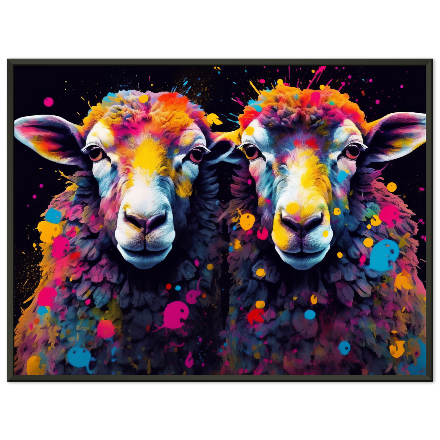 Schafe Schaf Pop-Art (SHEEP19)