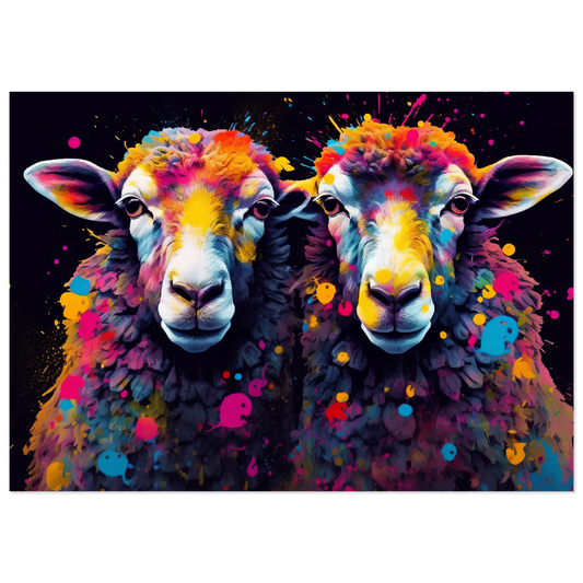 Sheep sheep pop art (SHEEP19)
