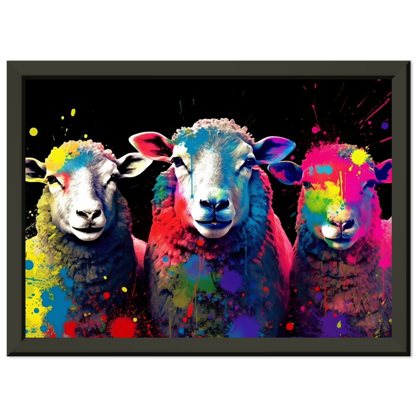 Schafe Schaf Pop-Art (SHEEP20)
