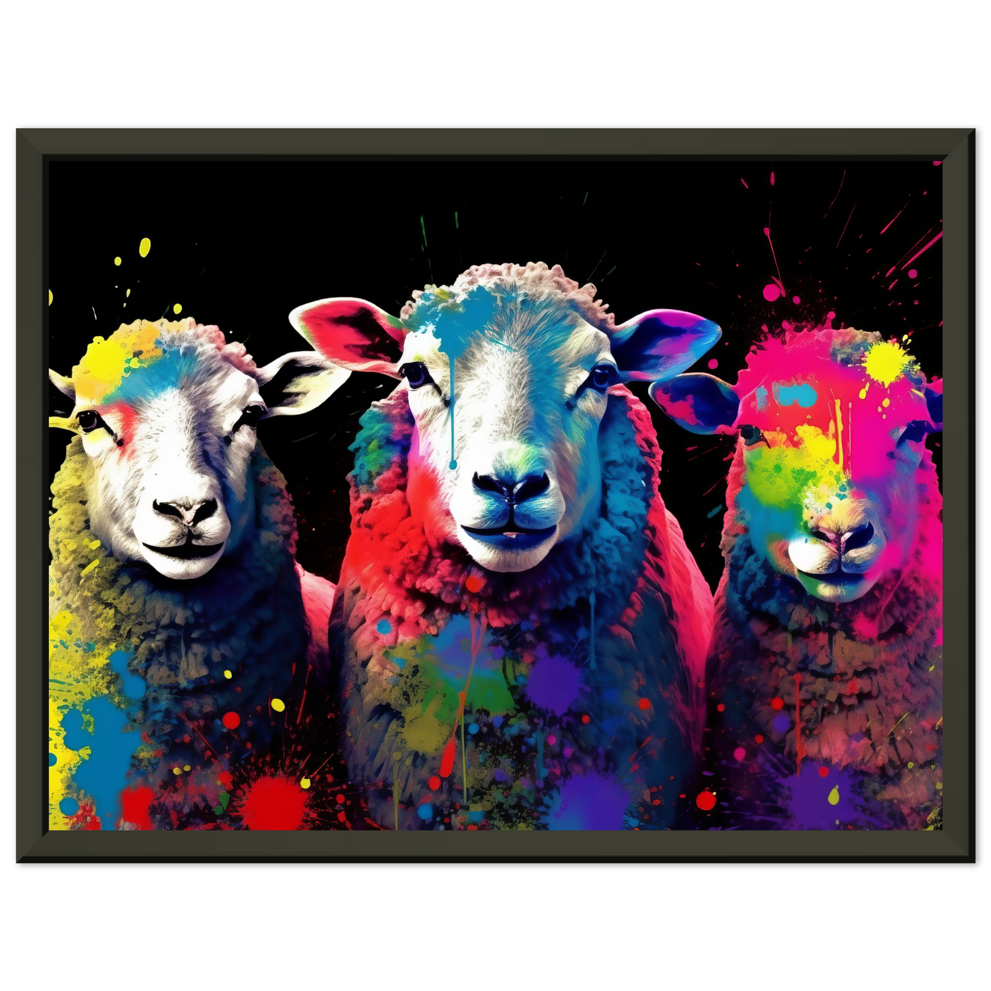 Schafe Schaf Pop-Art (SHEEP20)