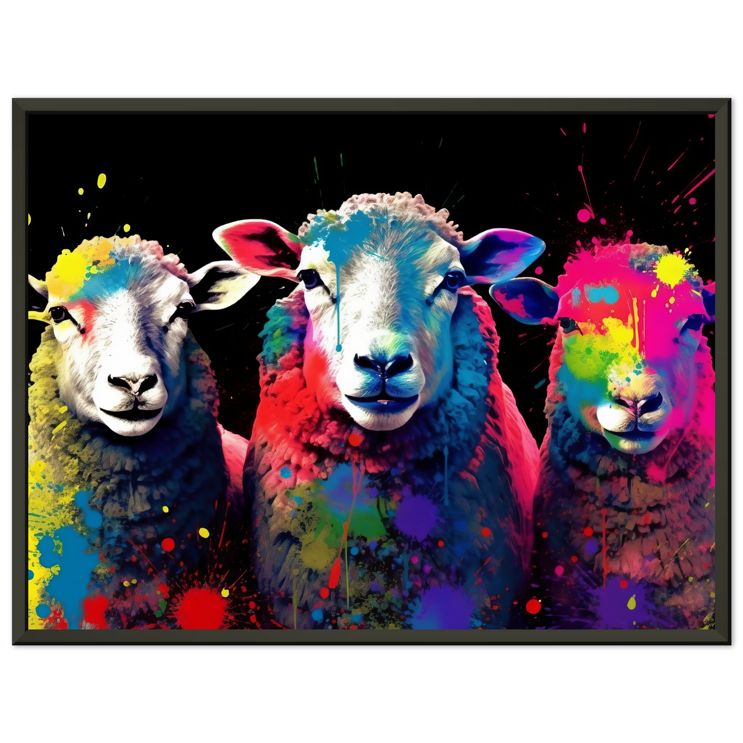 Schafe Schaf Pop-Art (SHEEP20)
