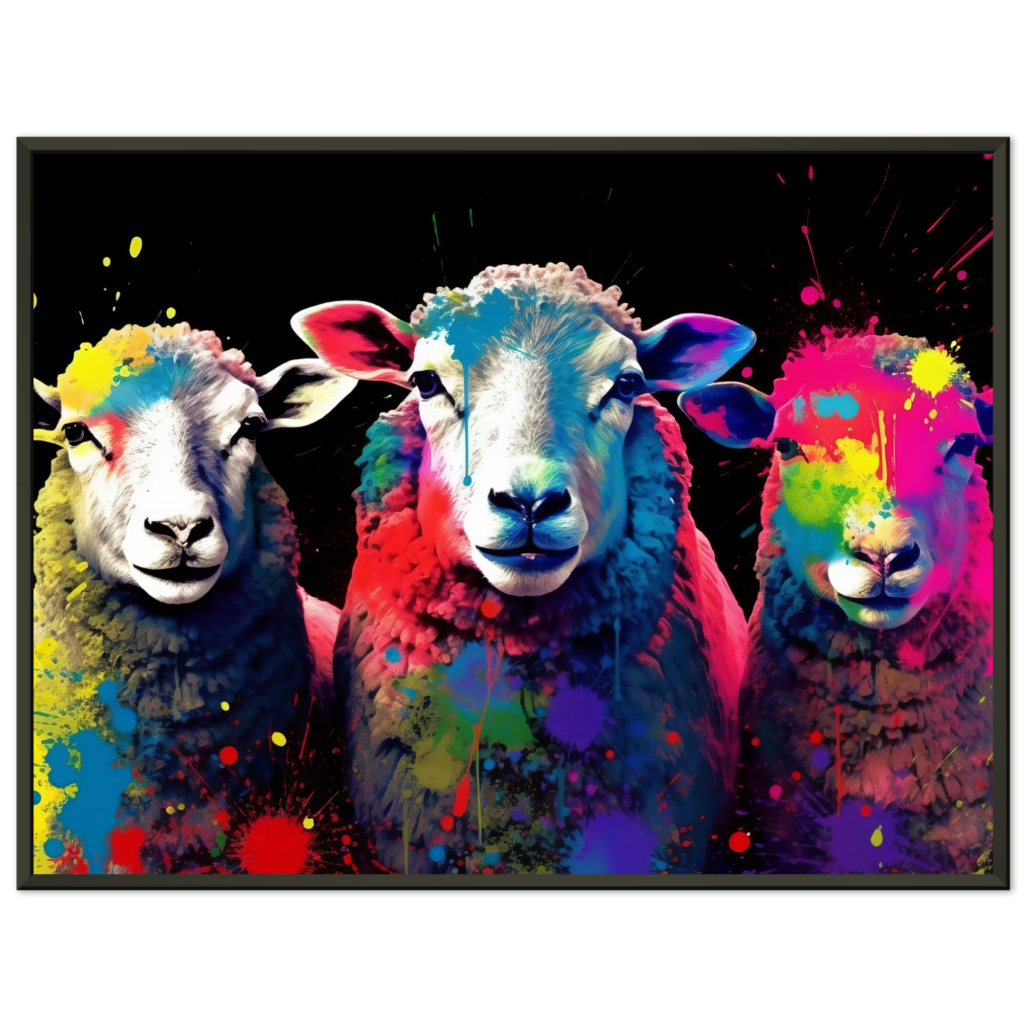 Schafe Schaf Pop-Art (SHEEP20)