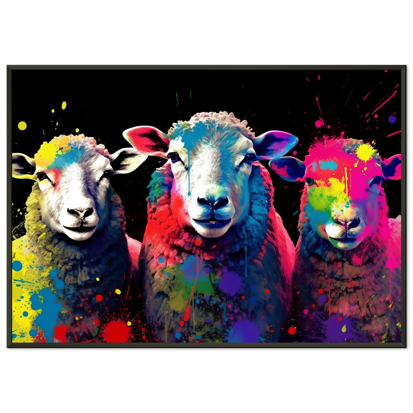 Schafe Schaf Pop-Art (SHEEP20)