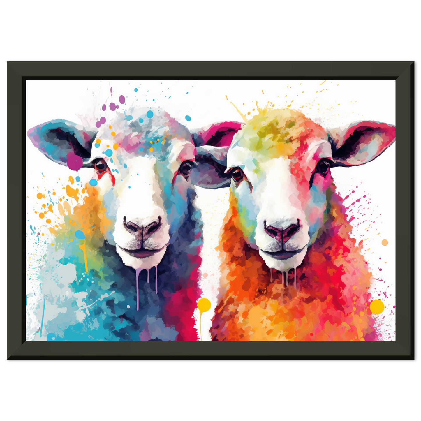 Schafe Schaf Pop-Art (SHEEP21)
