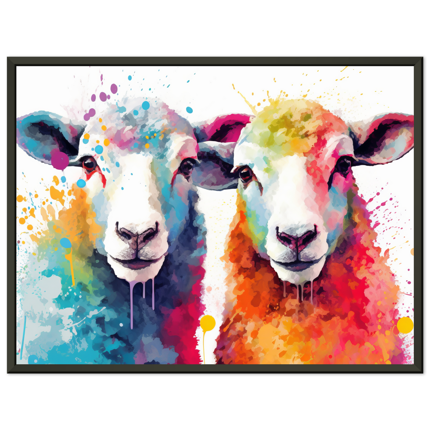 Schafe Schaf Pop-Art (SHEEP21)