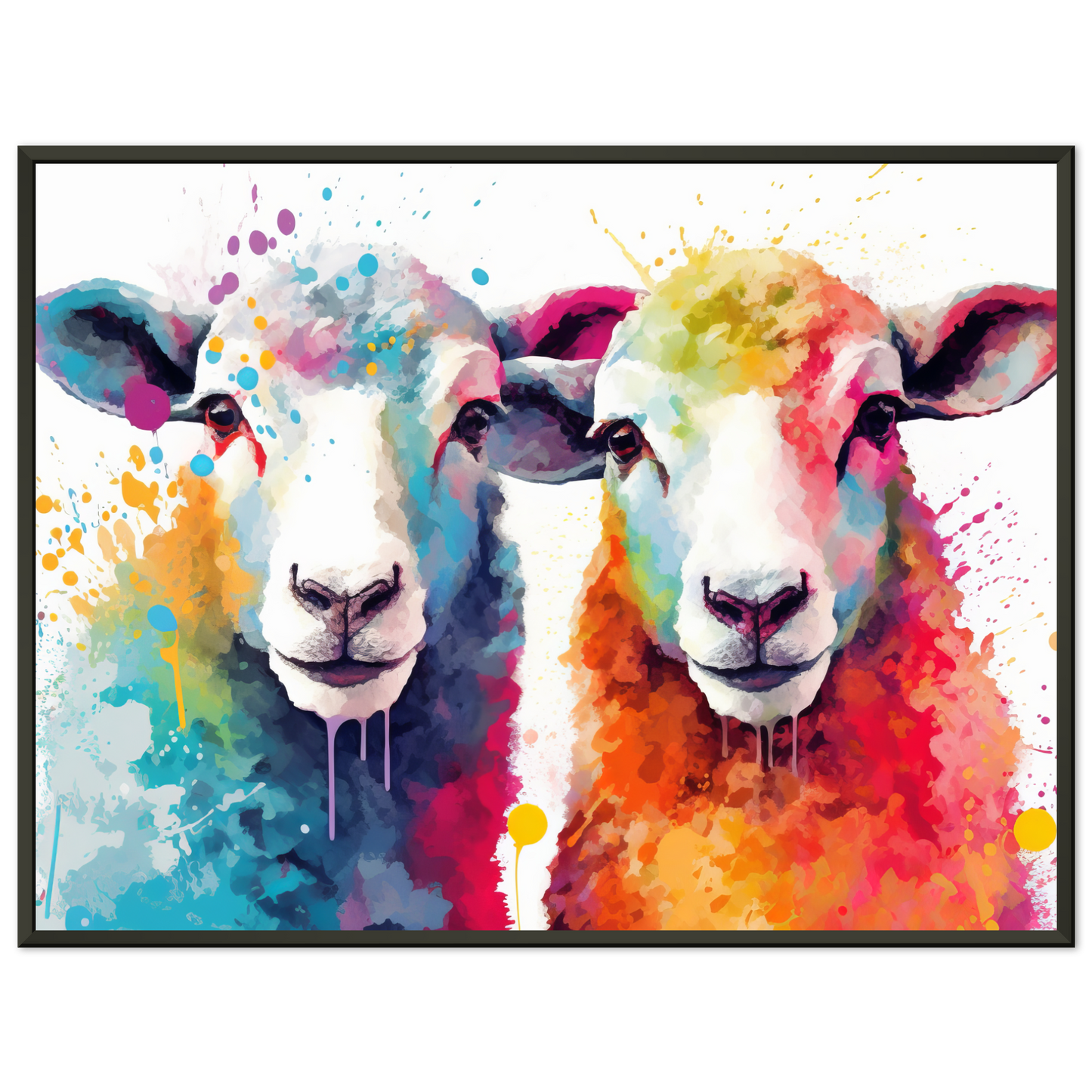 Schafe Schaf Pop-Art (SHEEP21)