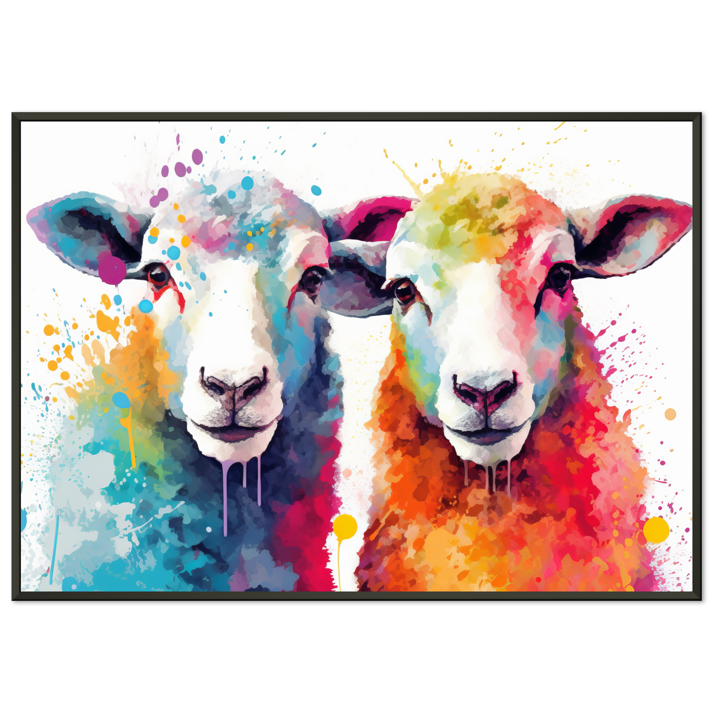 Schafe Schaf Pop-Art (SHEEP21)