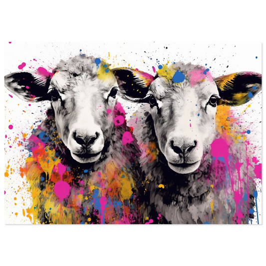 Sheep sheep pop art (SHEEP22)