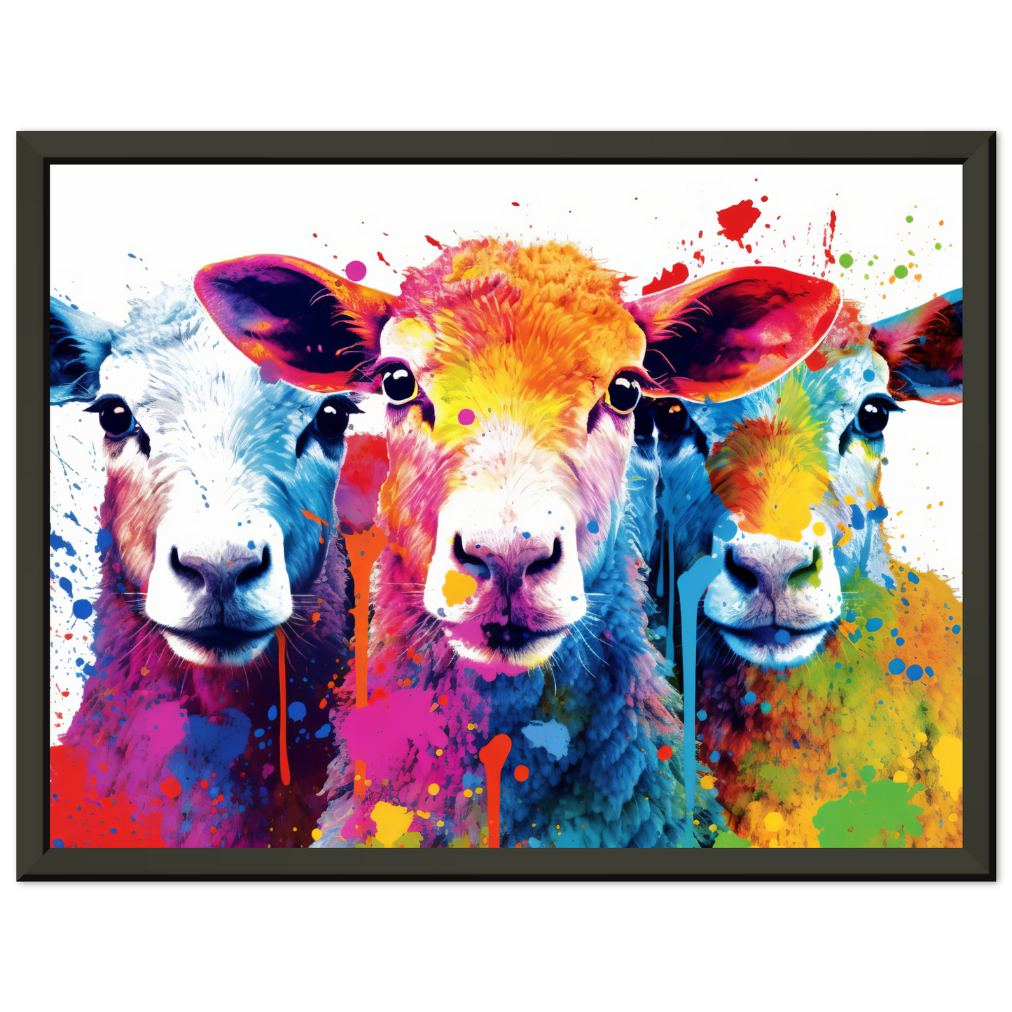 Schafe Schaf Pop-Art (SHEEP23)