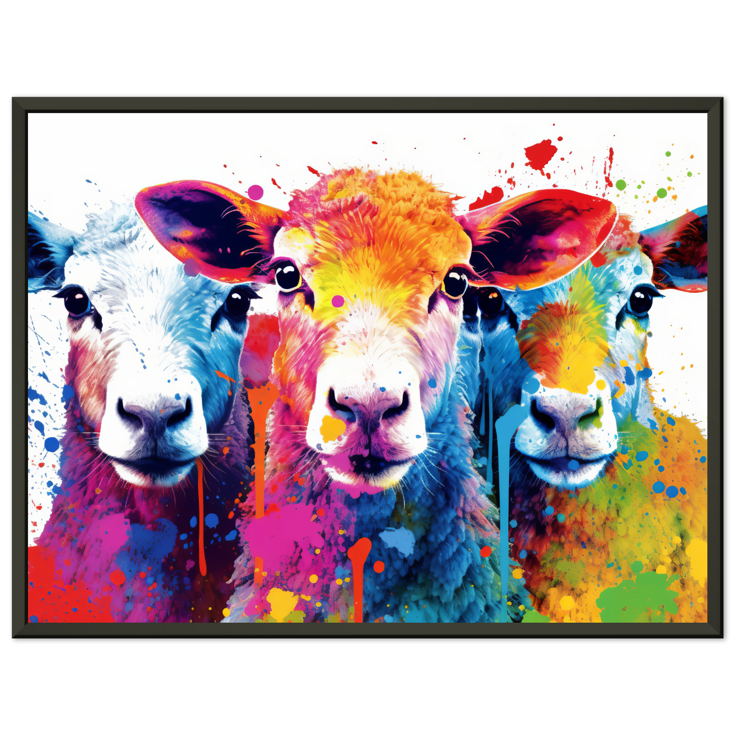 Schafe Schaf Pop-Art (SHEEP23)
