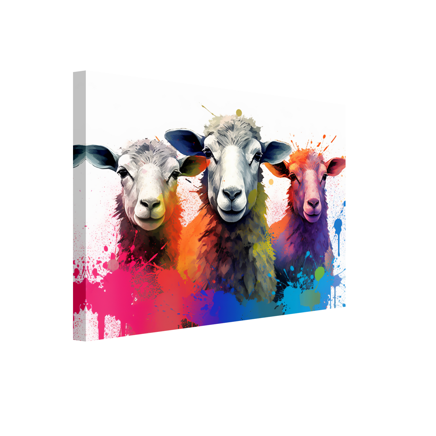 Schafe Schaf Pop-Art (SHEEP24)