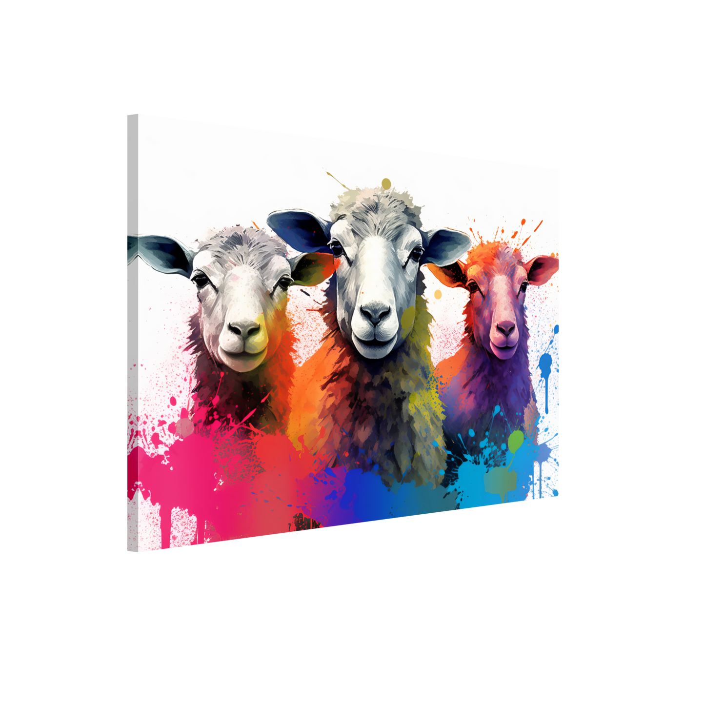 Schafe Schaf Pop-Art (SHEEP24)