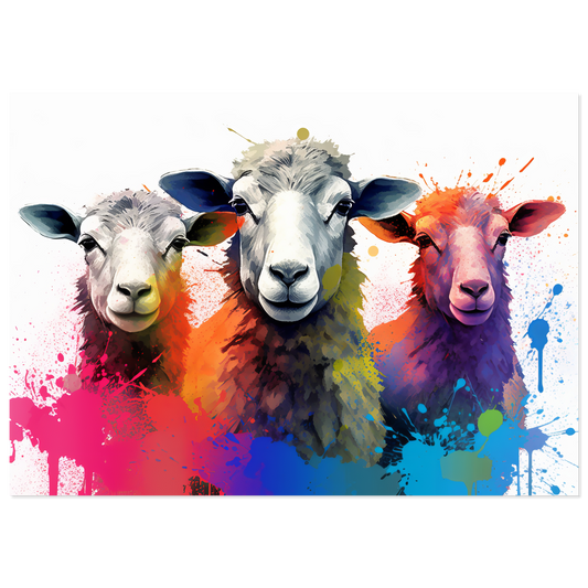 Sheep sheep pop art (SHEEP24)