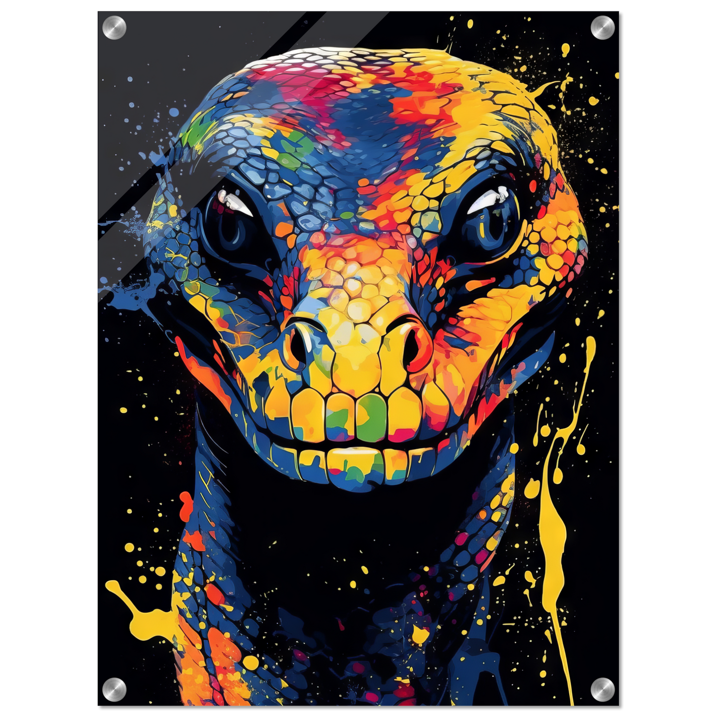 Snake (pop art) (SNAKE01)
