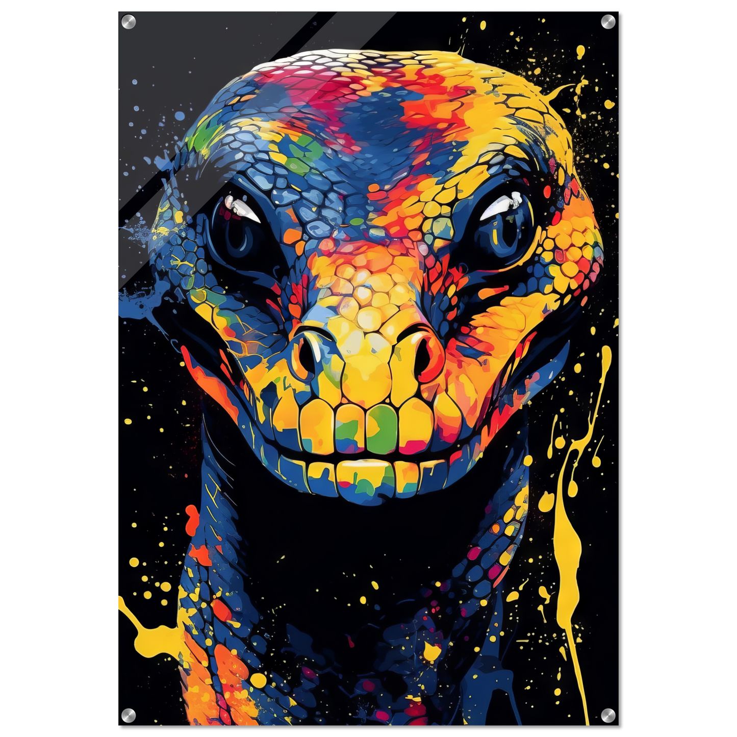 Snake (pop art) (SNAKE01)