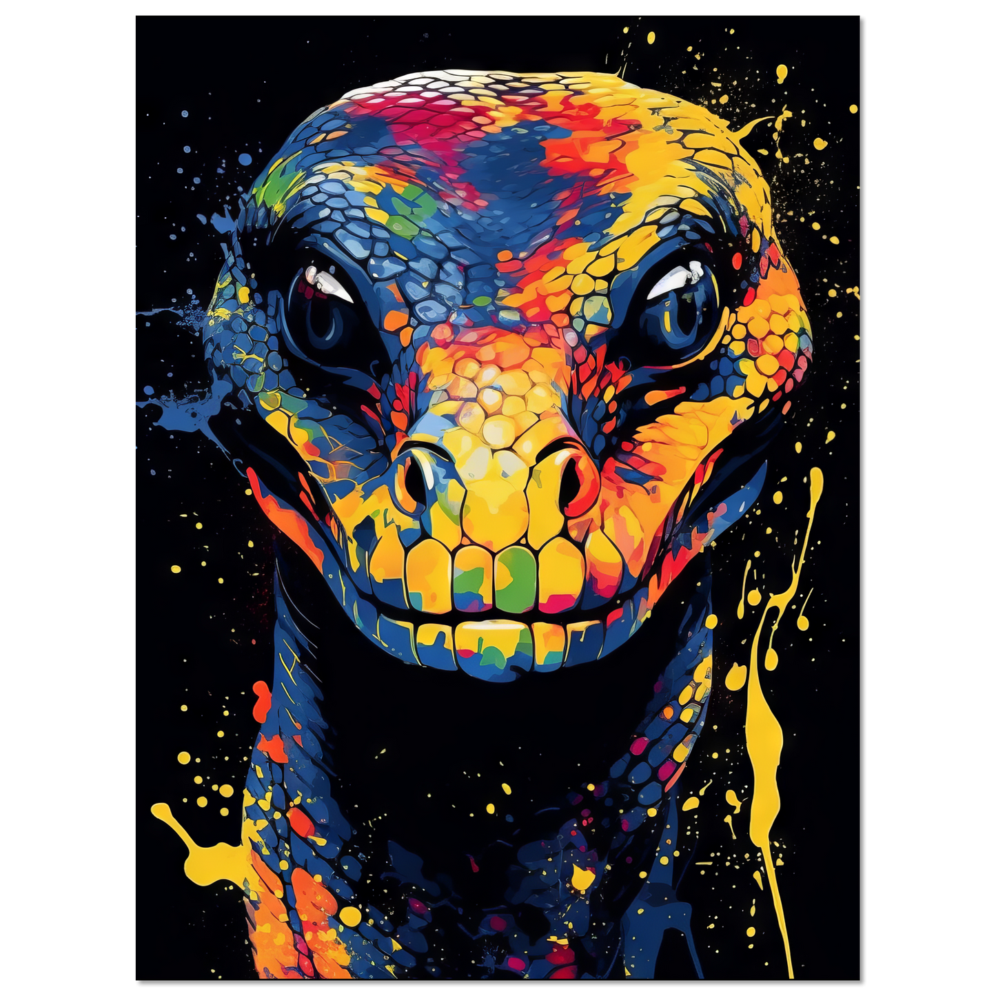 Snake (pop art) (SNAKE01)