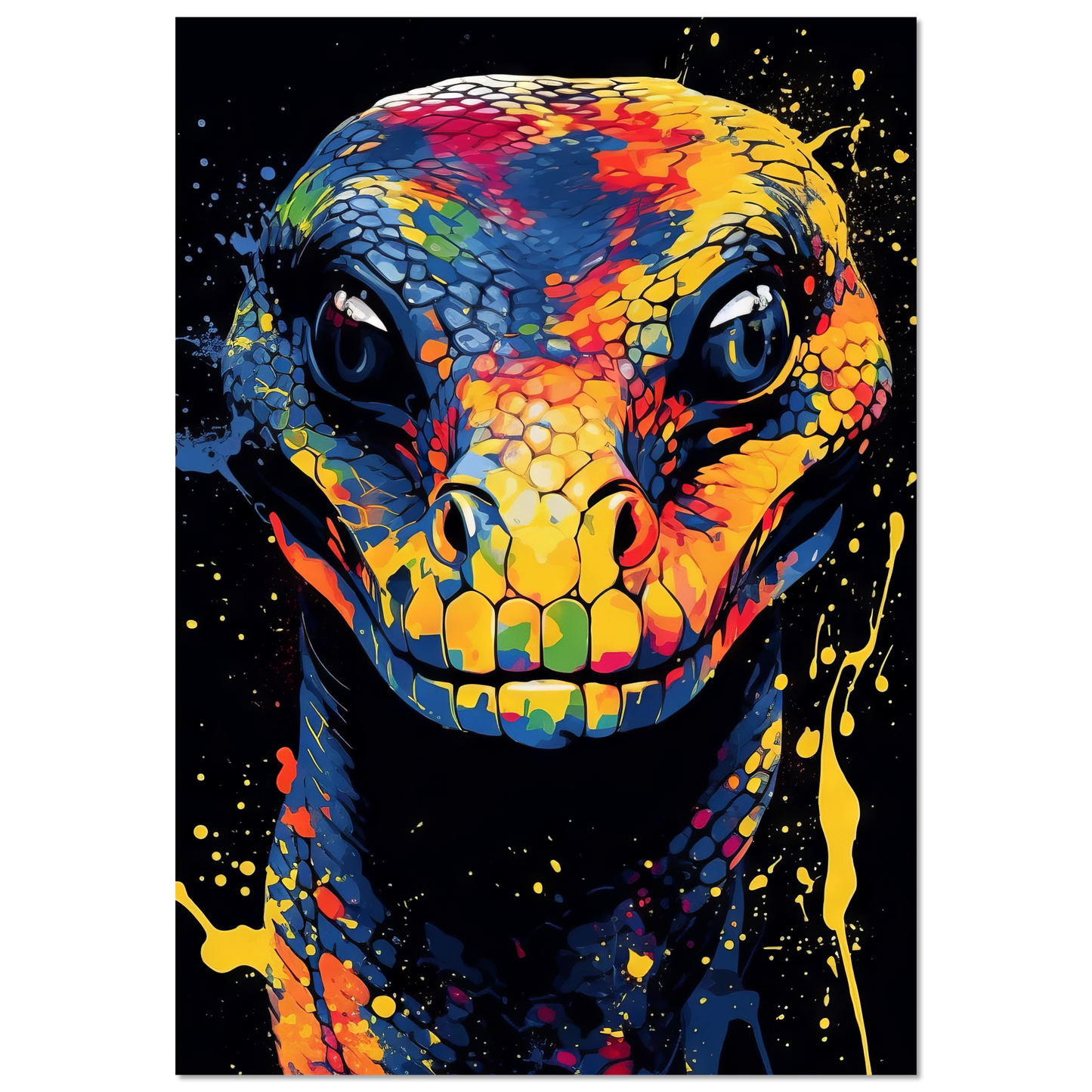 Snake (pop art) (SNAKE01)