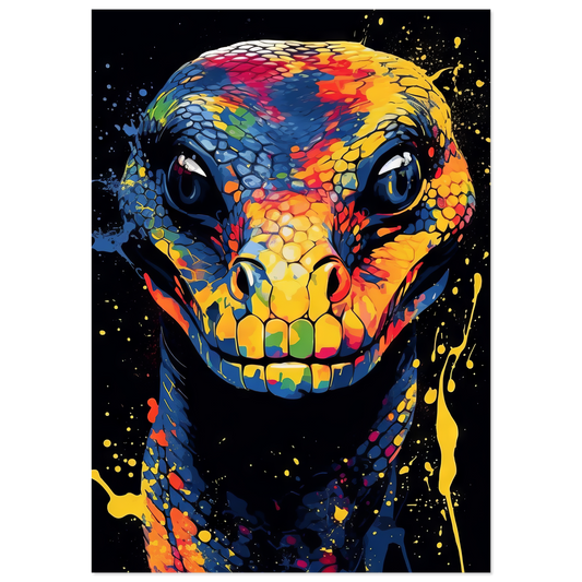 Snake (pop art) (SNAKE01)