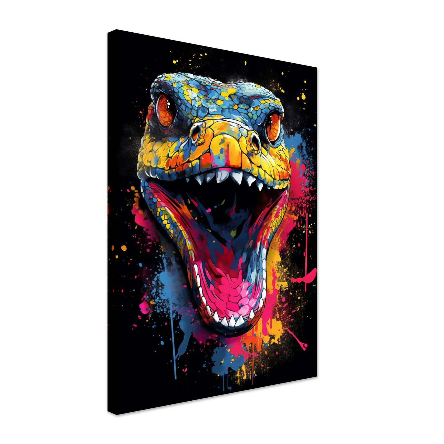 Snake (pop art) (SNAKE02)