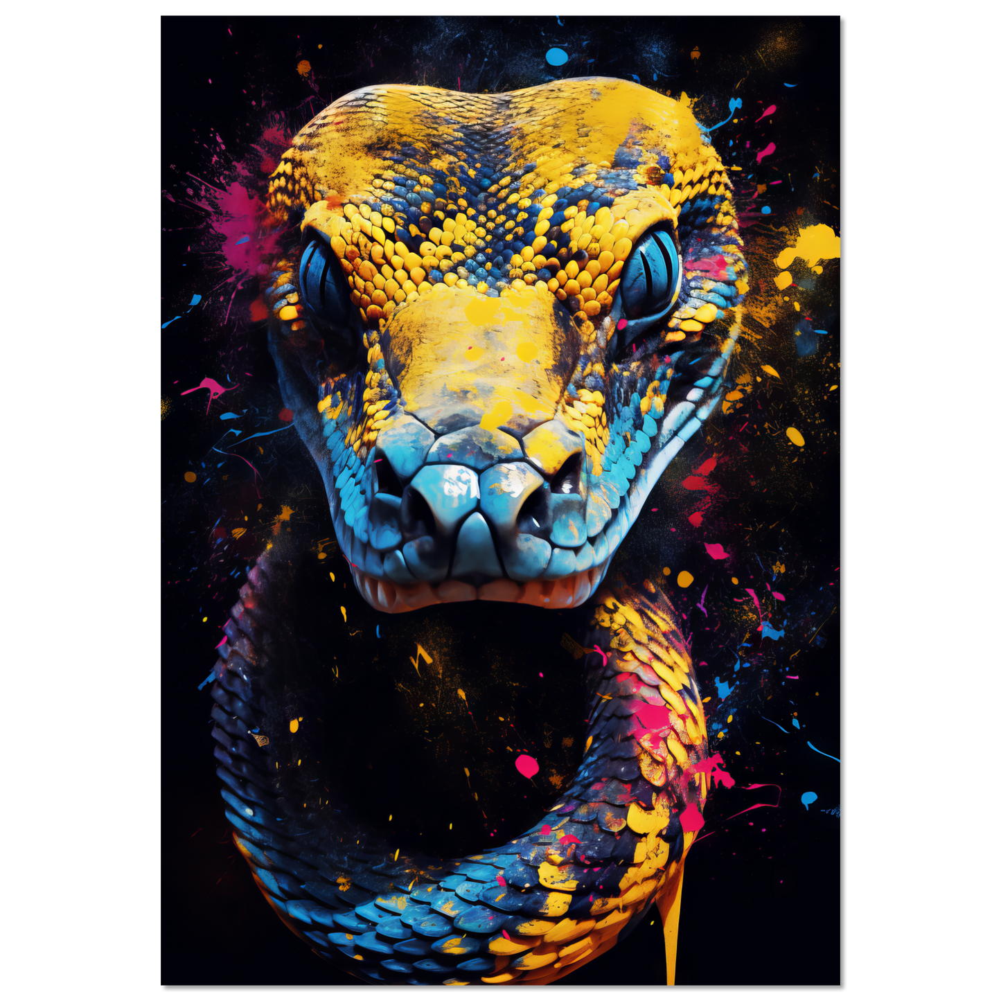 Snake (pop art) (SNAKE03)