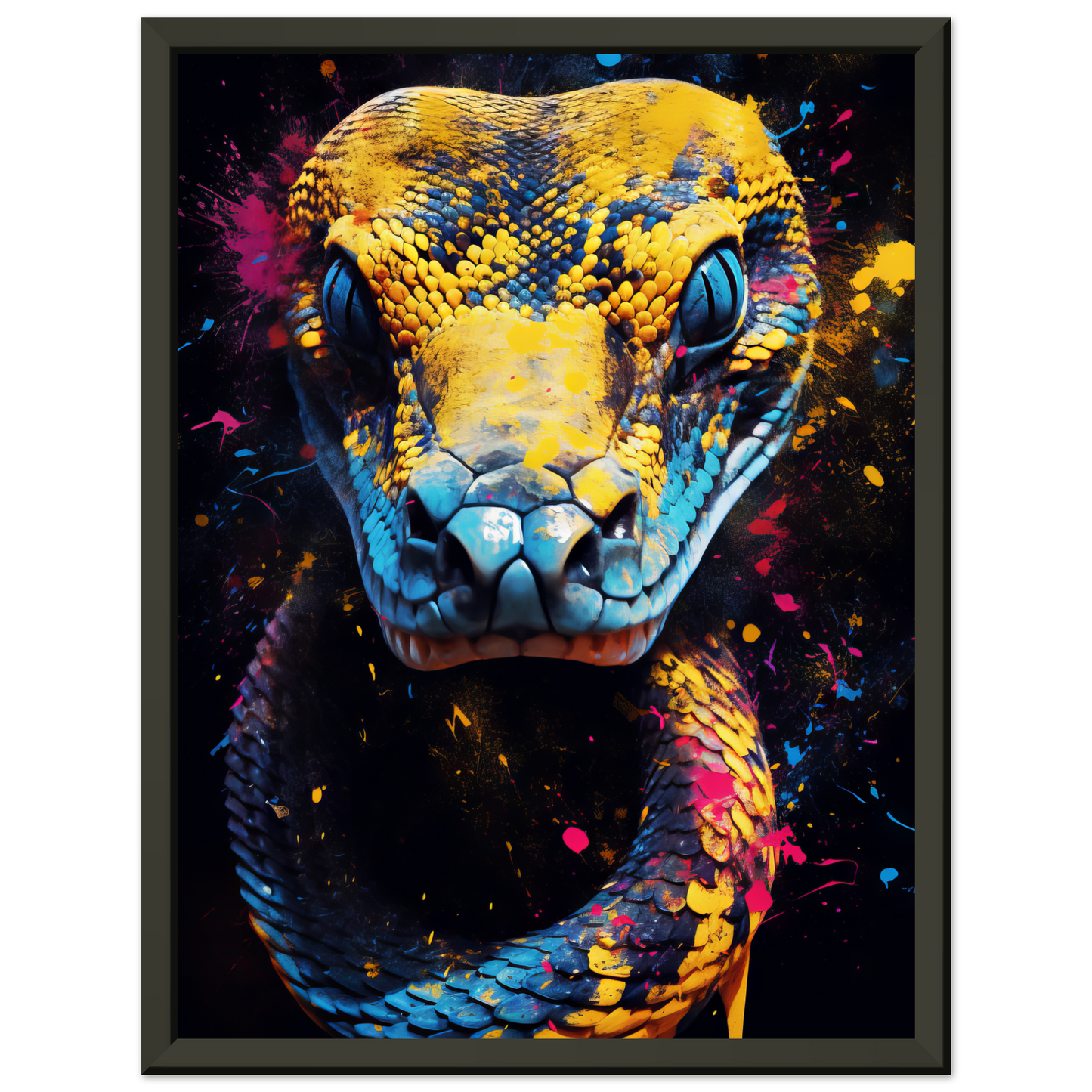 Snake (pop art) (SNAKE03)