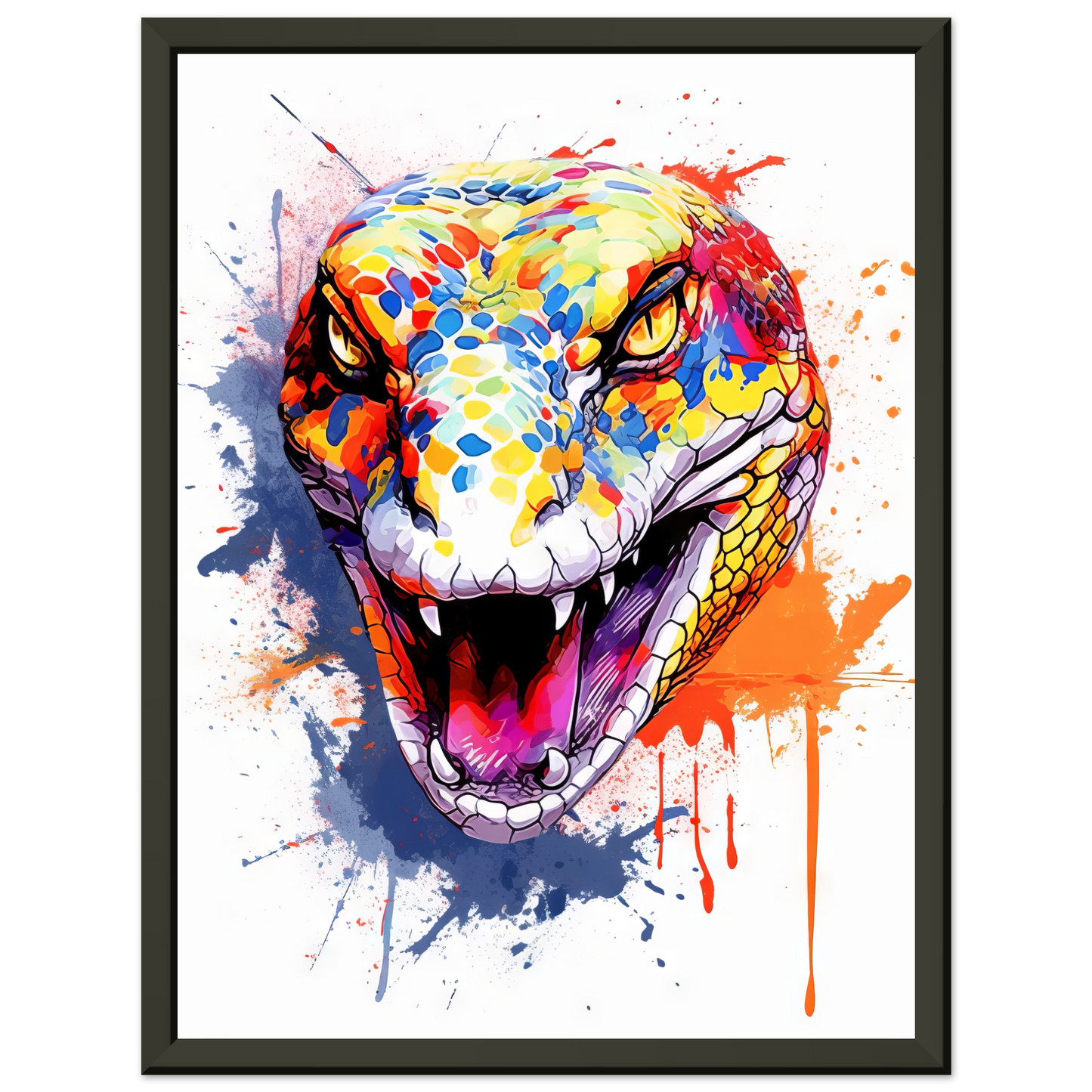 Snake (pop art) (SNAKE05)