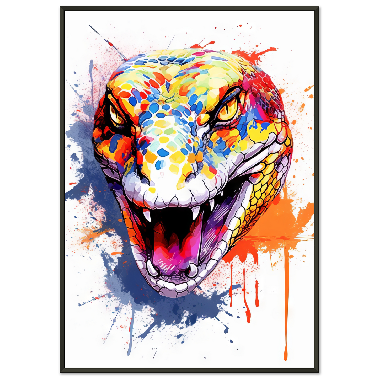 Snake (pop art) (SNAKE05)