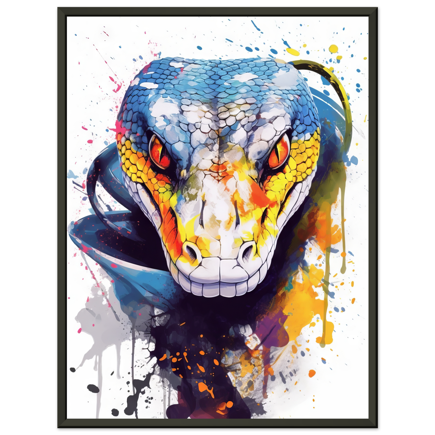 Snake (pop art) (SNAKE06)