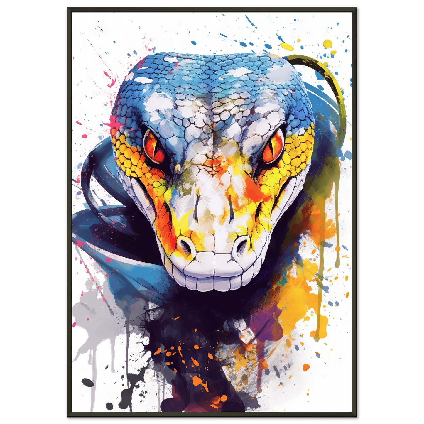 Snake (pop art) (SNAKE06)