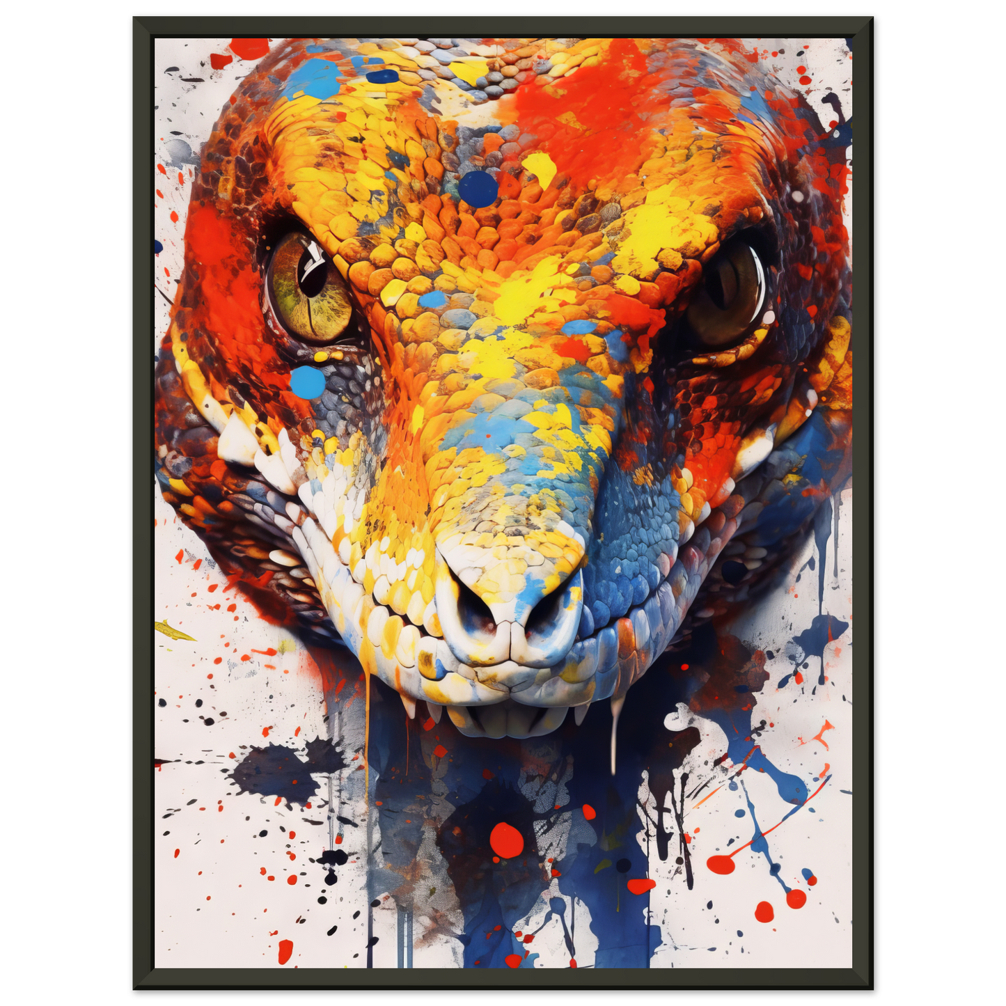 Snake (pop art) (SNAKE07)