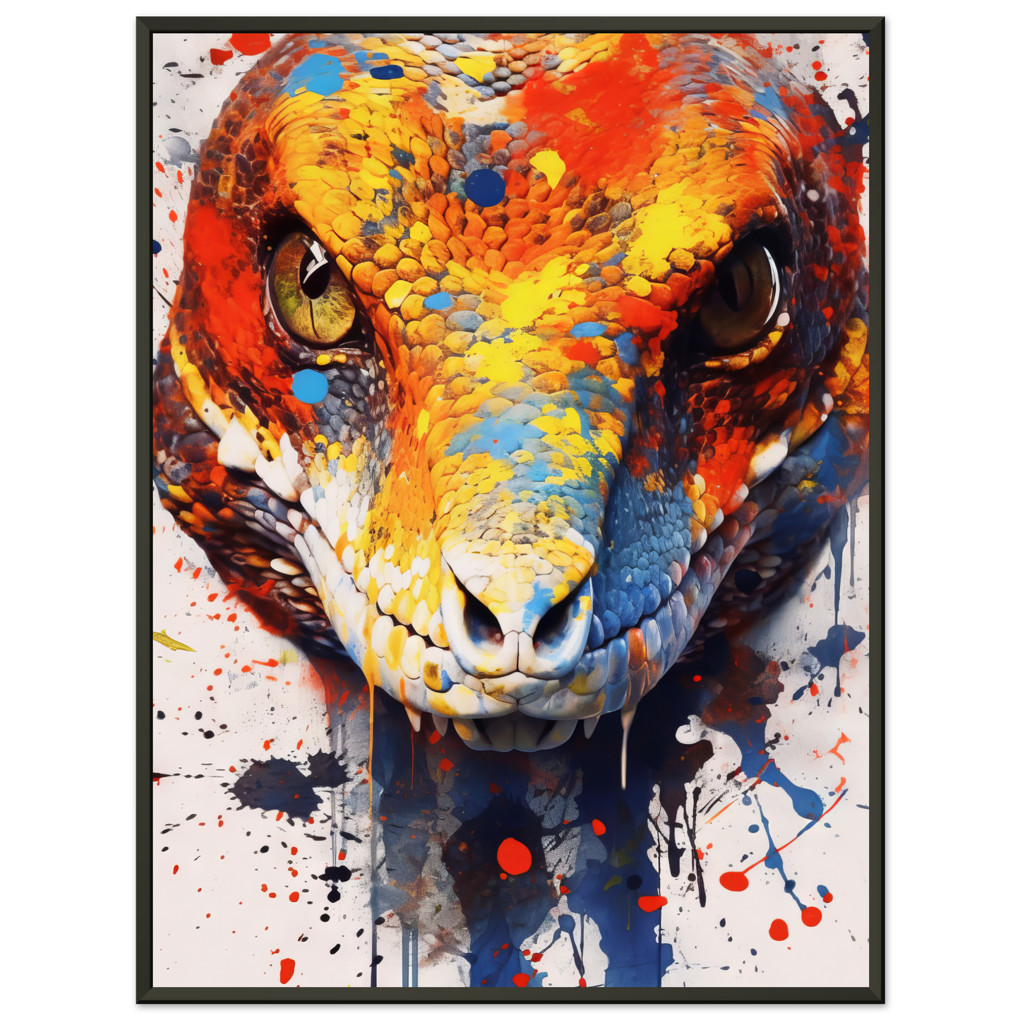 Snake (pop art) (SNAKE07)