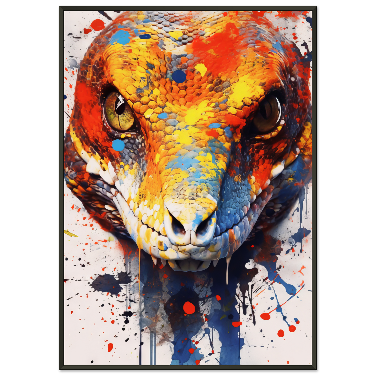 Snake (pop art) (SNAKE07)